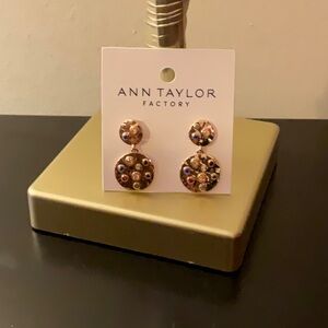 Ann Taylor Factory Multicolor Statement Earrings